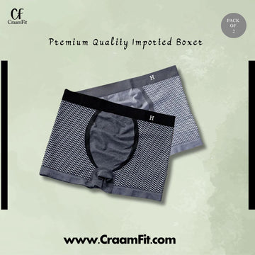 CraamFit Branded H-M-S Boxers (Pack of 2)