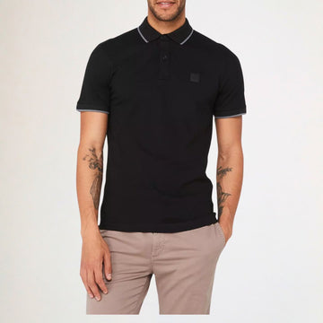 BLACK POLO SHIRT