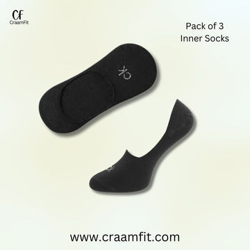 CraamFit branded  C-a-l-v-i-n K-l-e-i-n  Inner Socks (Pack Of 3)