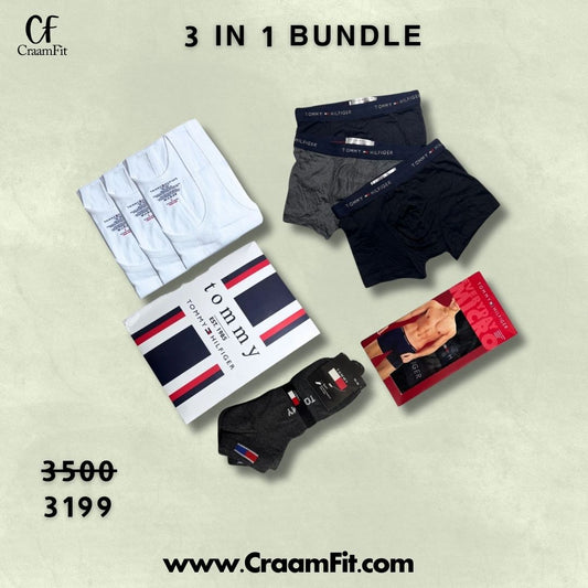 CraamFit Branded T-o-m-m-y H-i-l-f-i-g-e-r  Bundle