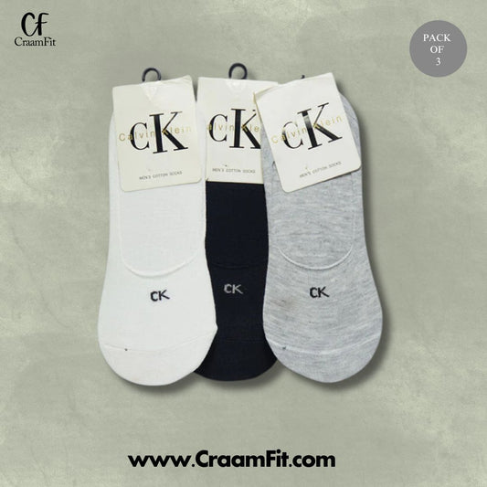 CraamFit branded  C-a-l-v-i-n K-l-e-i-n  Inner Socks (Pack Of 3)