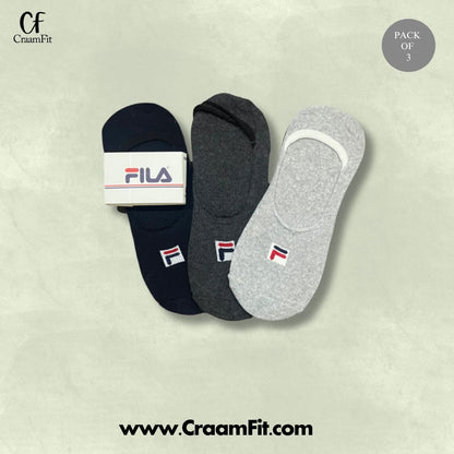 CraamFit branded F-i-l-a Inner Socks (Pack Of 3)