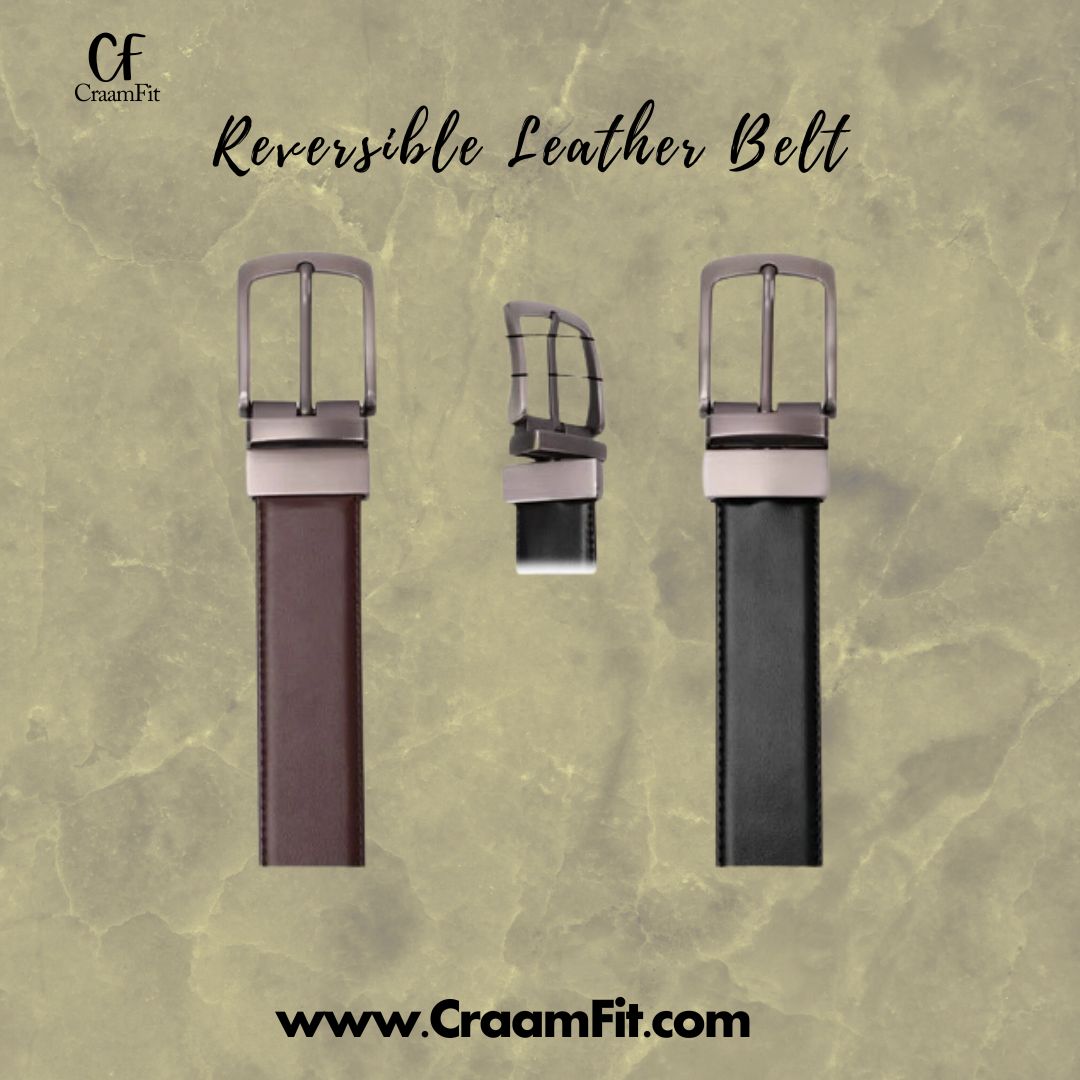 Reversible 2 in 1 Leather Belt