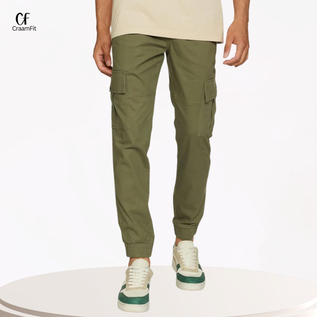 GREEN CARGO TROUSER