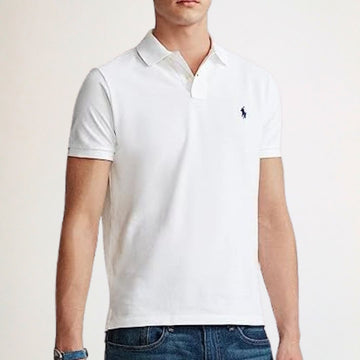 WHITE POLO SHIRT