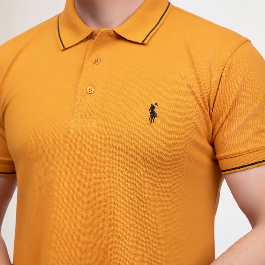 YELLOW POLO SHIRT