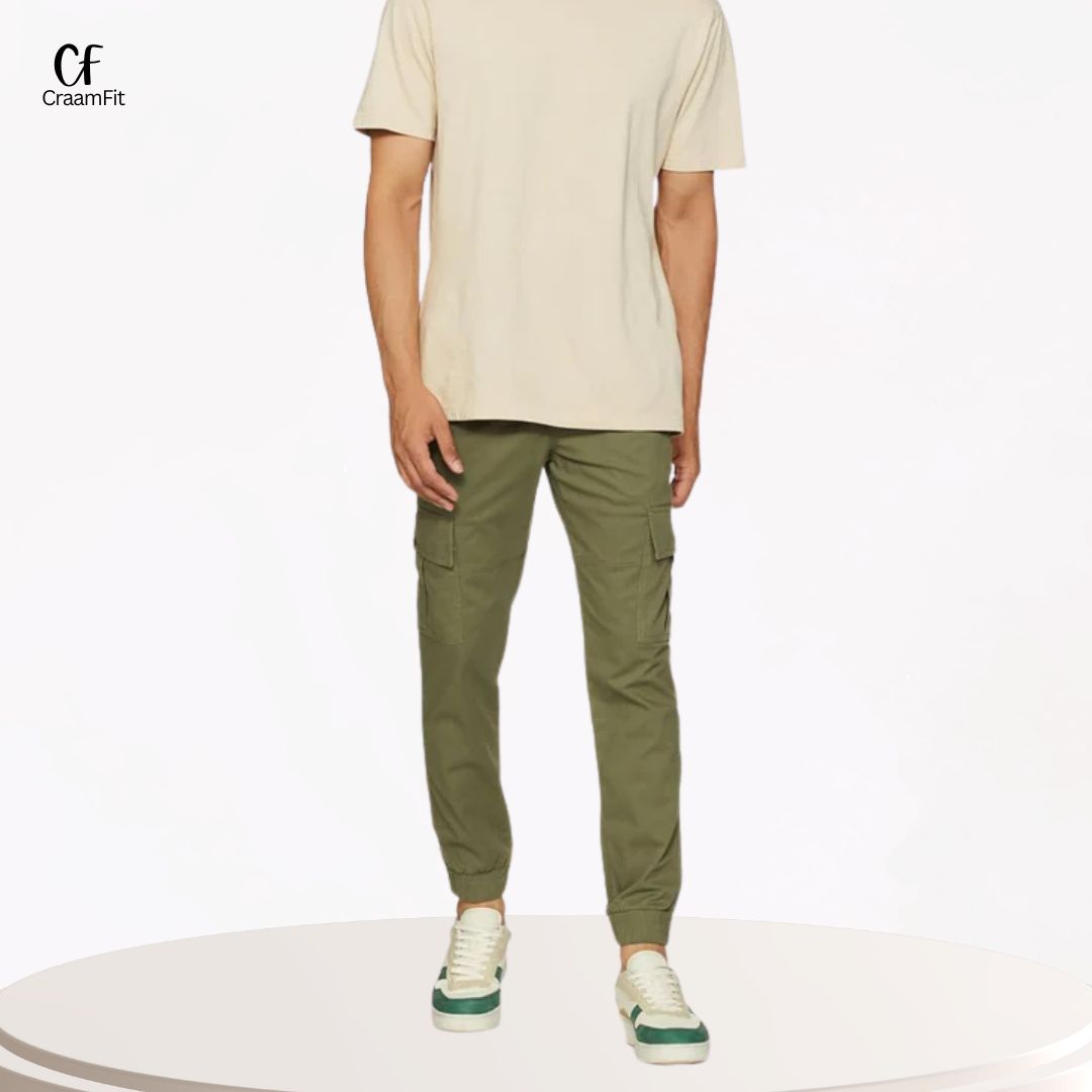 GREEN CARGO TROUSER